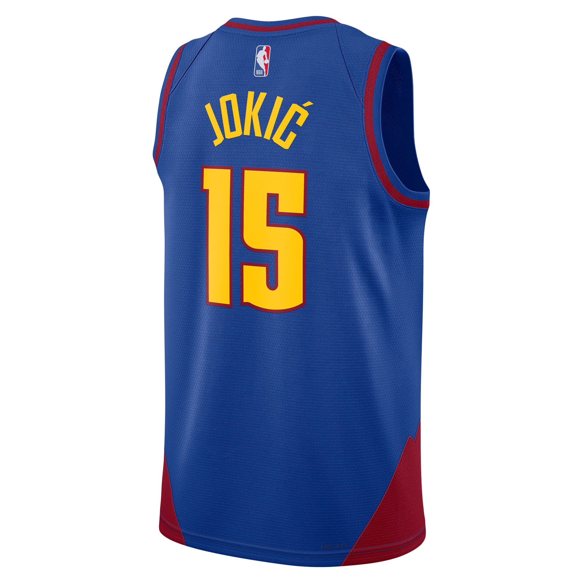 Unisex Denver Nuggets Nikola Jokic Blue Swingman Jersey - Statement Edition