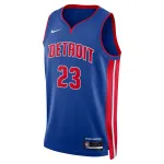 Unisex Detroit Pistons Jaden Ivey Blue 2022 NBA Draft First Round Pick Swingman Jersey - Icon Edition