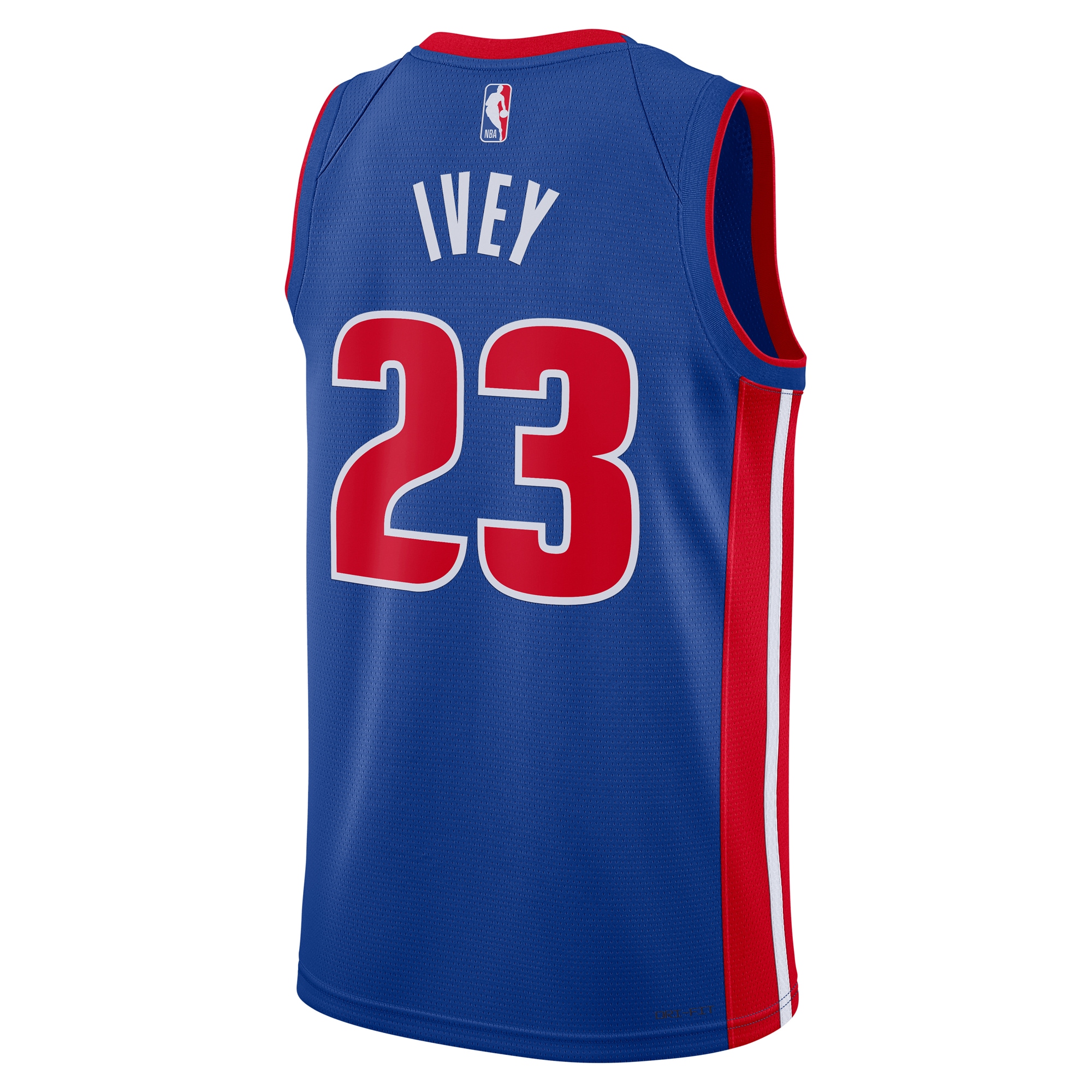 Unisex Detroit Pistons Jaden Ivey Blue 2022 NBA Draft First Round Pick Swingman Jersey - Icon Edition