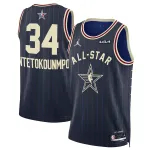 Unisex Giannis Antetokounmpo Navy 2024 NBA All-Star Game Swingman Jersey