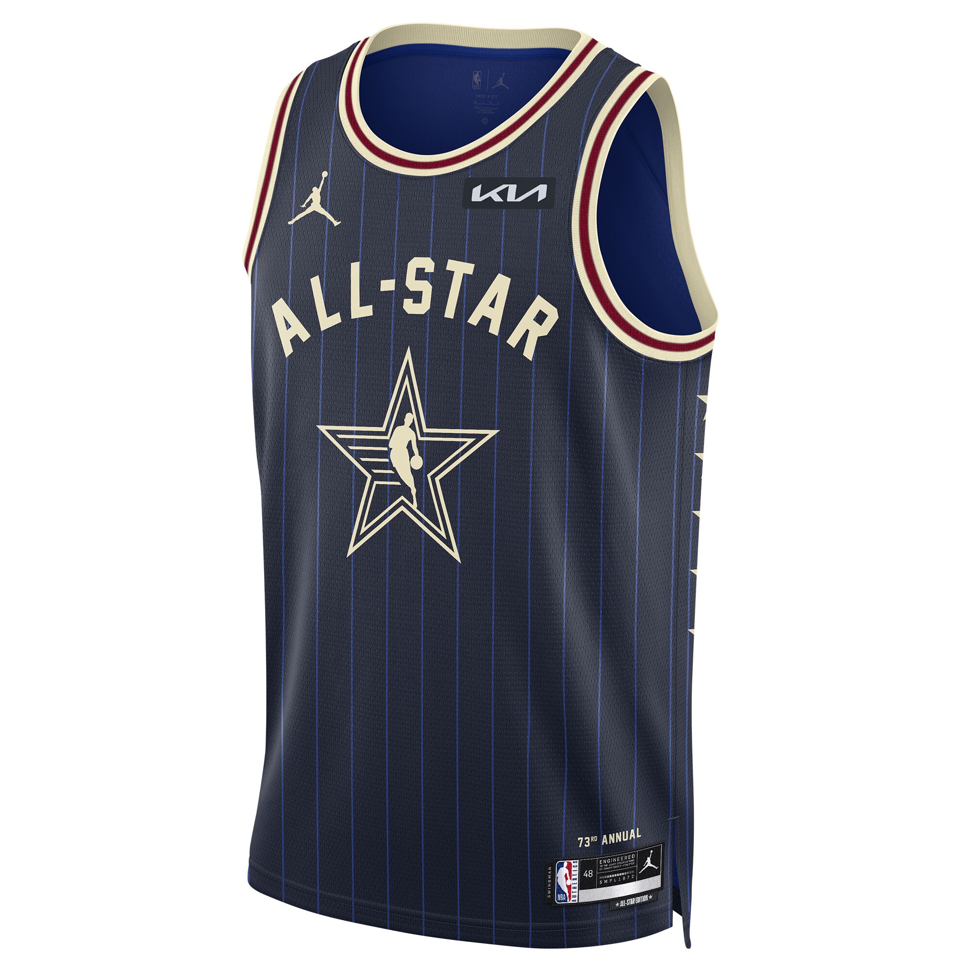 Unisex Giannis Antetokounmpo Navy 2024 NBA All-Star Game Swingman Jersey