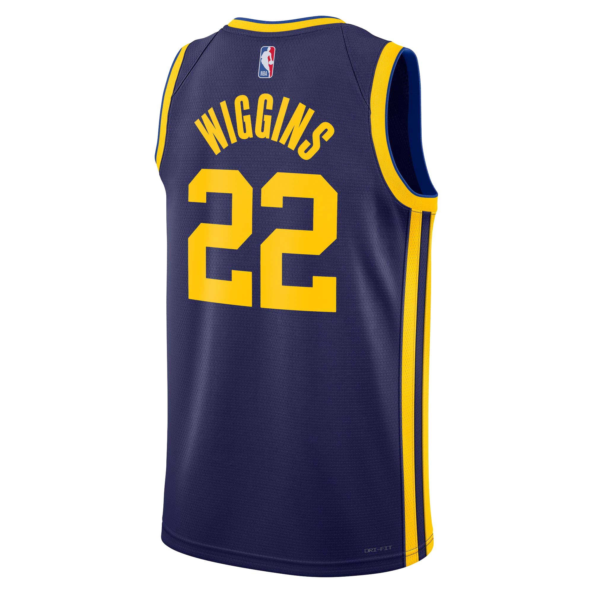 Unisex Golden State Warriors Andrew Wiggins Navy Swingman Jersey - Statement Edition