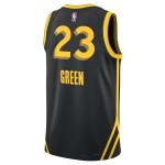 Unisex Golden State Warriors Draymond Green Black 2023/24 Swingman Jersey - City Edition