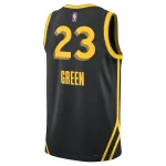 Unisex Golden State Warriors Draymond Green Black 2023/24 Swingman Jersey - City Edition