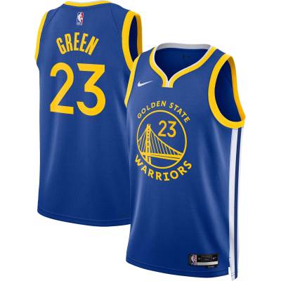 Unisex Golden State Warriors Draymond Green Royal Swingman Jersey - Icon Edition 01