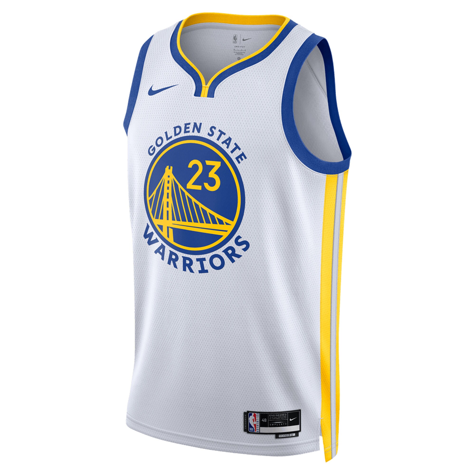 Unisex Golden State Warriors Draymond Green White Swingman Jersey - Association Edition