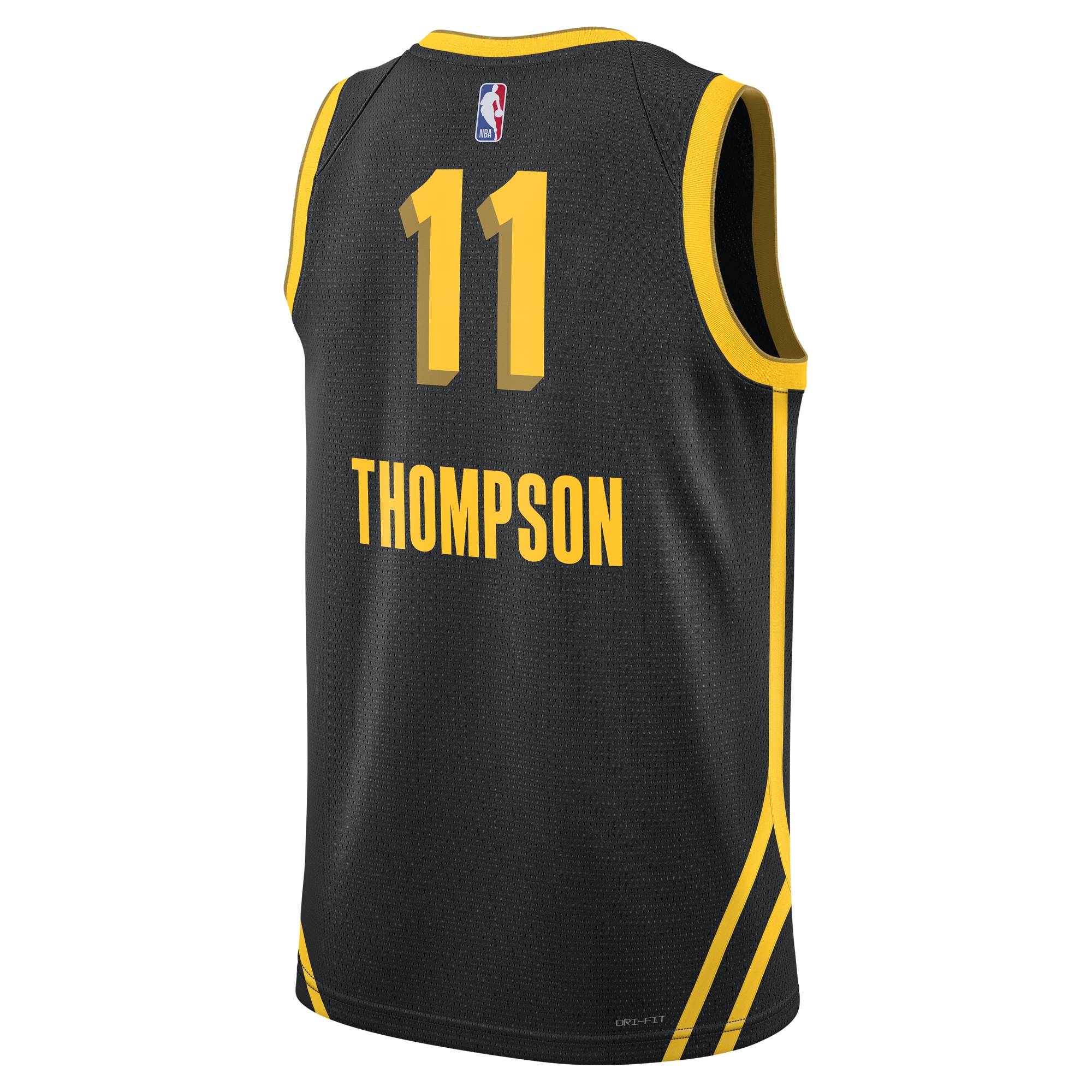 Unisex Golden State Warriors Klay Thompson Black 2023/24 Swingman Jersey - City Edition