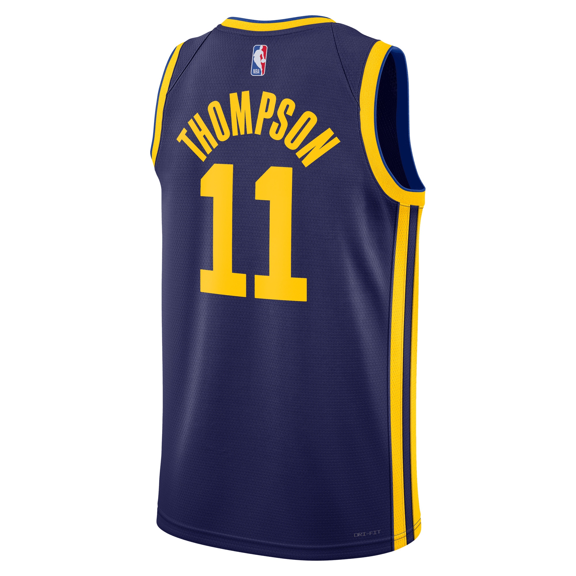 Unisex Golden State Warriors Klay Thompson Navy Swingman Jersey - Statement Edition