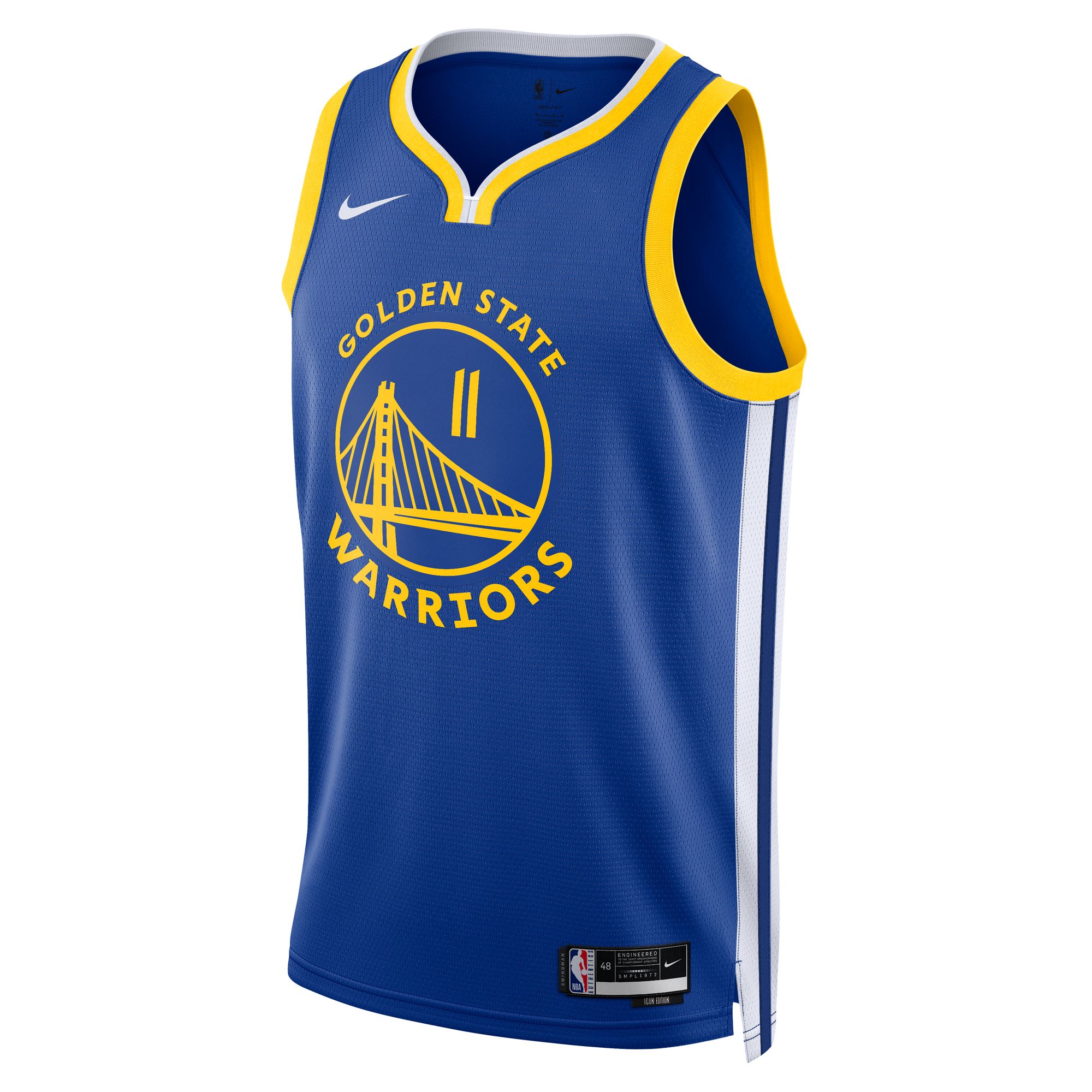 Unisex Golden State Warriors Klay Thompson Royal Swingman Jersey - Icon Edition