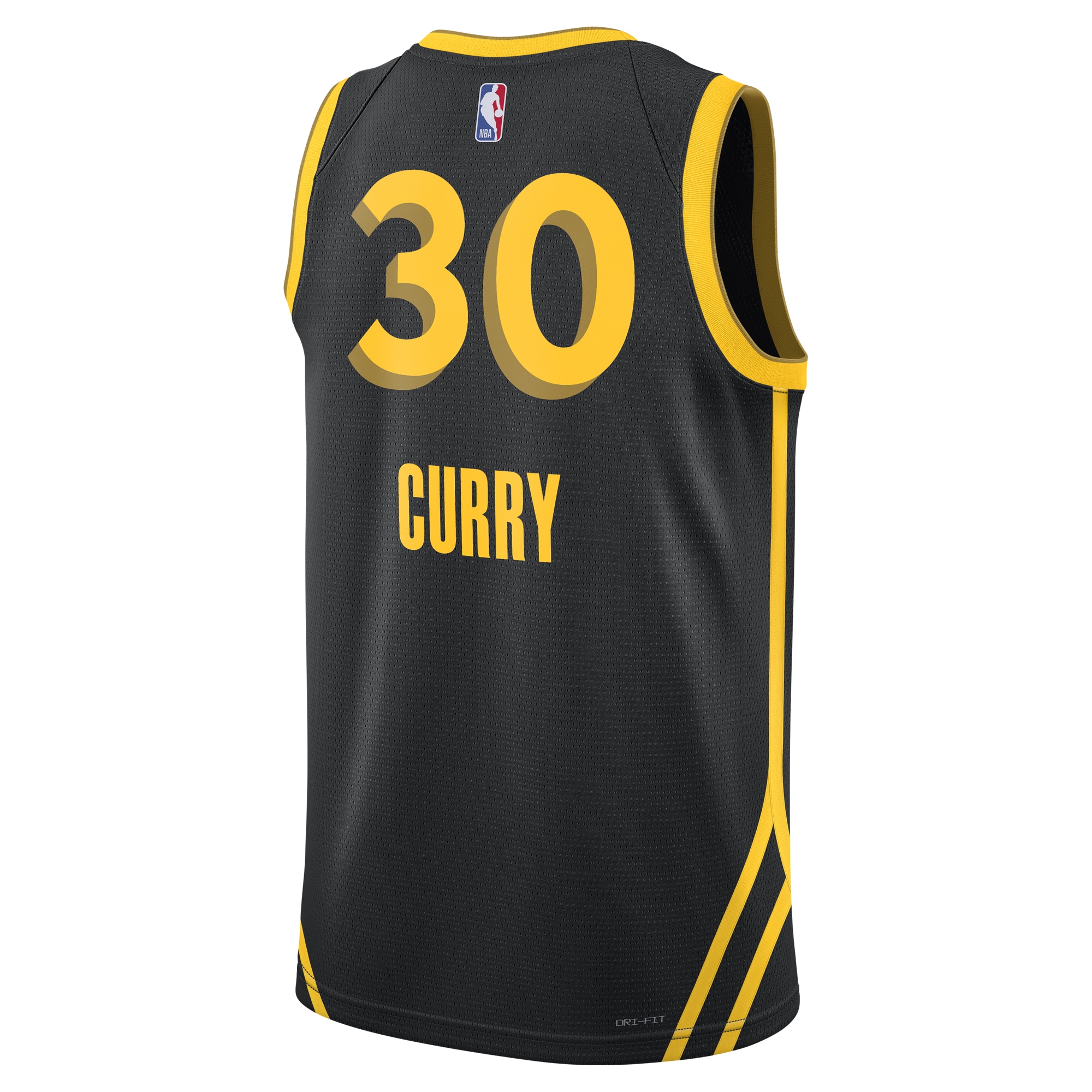 Unisex Golden State Warriors Stephen Curry Black 2023/24 Swingman Jersey - City Edition
