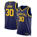 Unisex Golden State Warriors Stephen Curry Navy Swingman Jersey - Statement Edition
