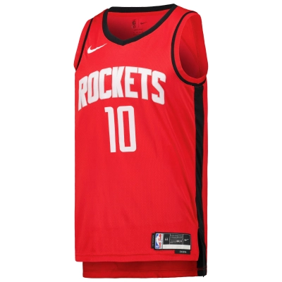 Unisex Houston Rockets Jabari Smith Jr. Red Swingman Jersey - Icon Edition 02