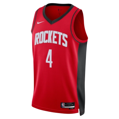 Unisex Houston Rockets Jalen Green Red Swingman Jersey - Icon Edition 02