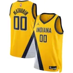 Unisex Indiana Pacers Bennedict Mathurin Gold Swingman Jersey - Statement Edition