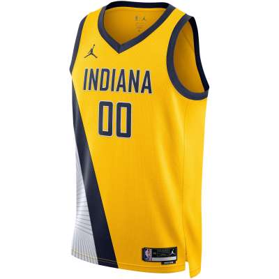 Unisex Indiana Pacers Bennedict Mathurin Gold Swingman Jersey - Statement Edition 02