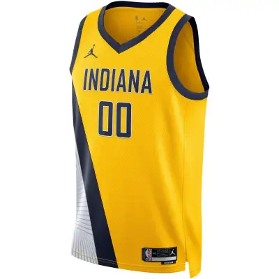 Unisex Indiana Pacers Bennedict Mathurin Gold Swingman Jersey - Statement Edition 02