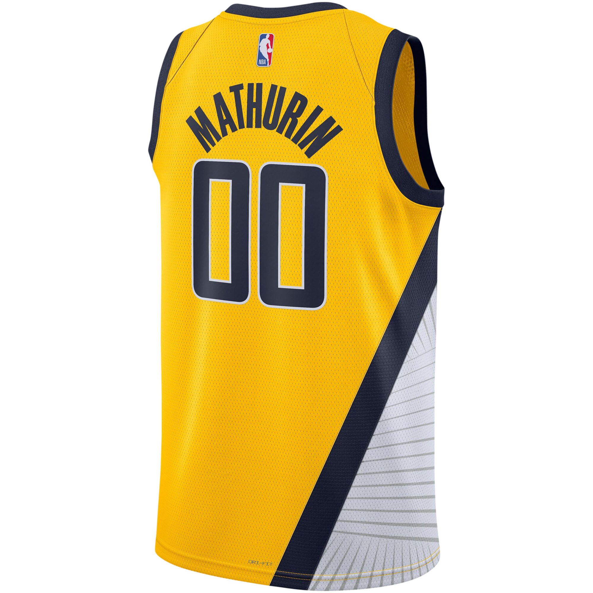 Unisex Indiana Pacers Bennedict Mathurin Gold Swingman Jersey - Statement Edition