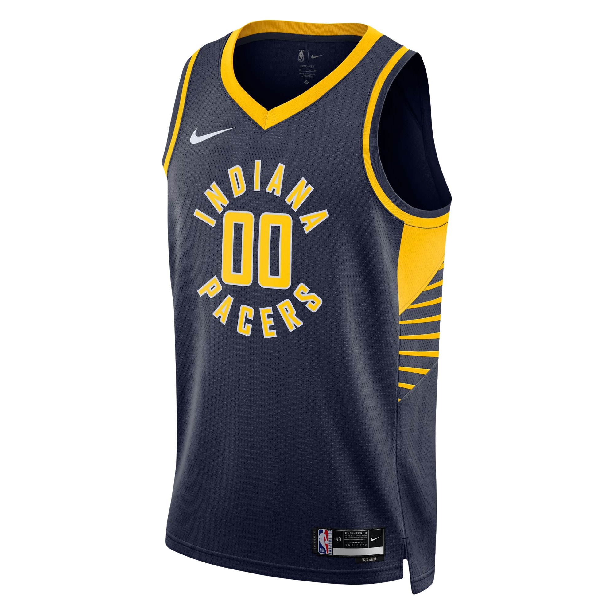 Unisex Indiana Pacers Bennedict Mathurin Navy Swingman Jersey - Icon Edition