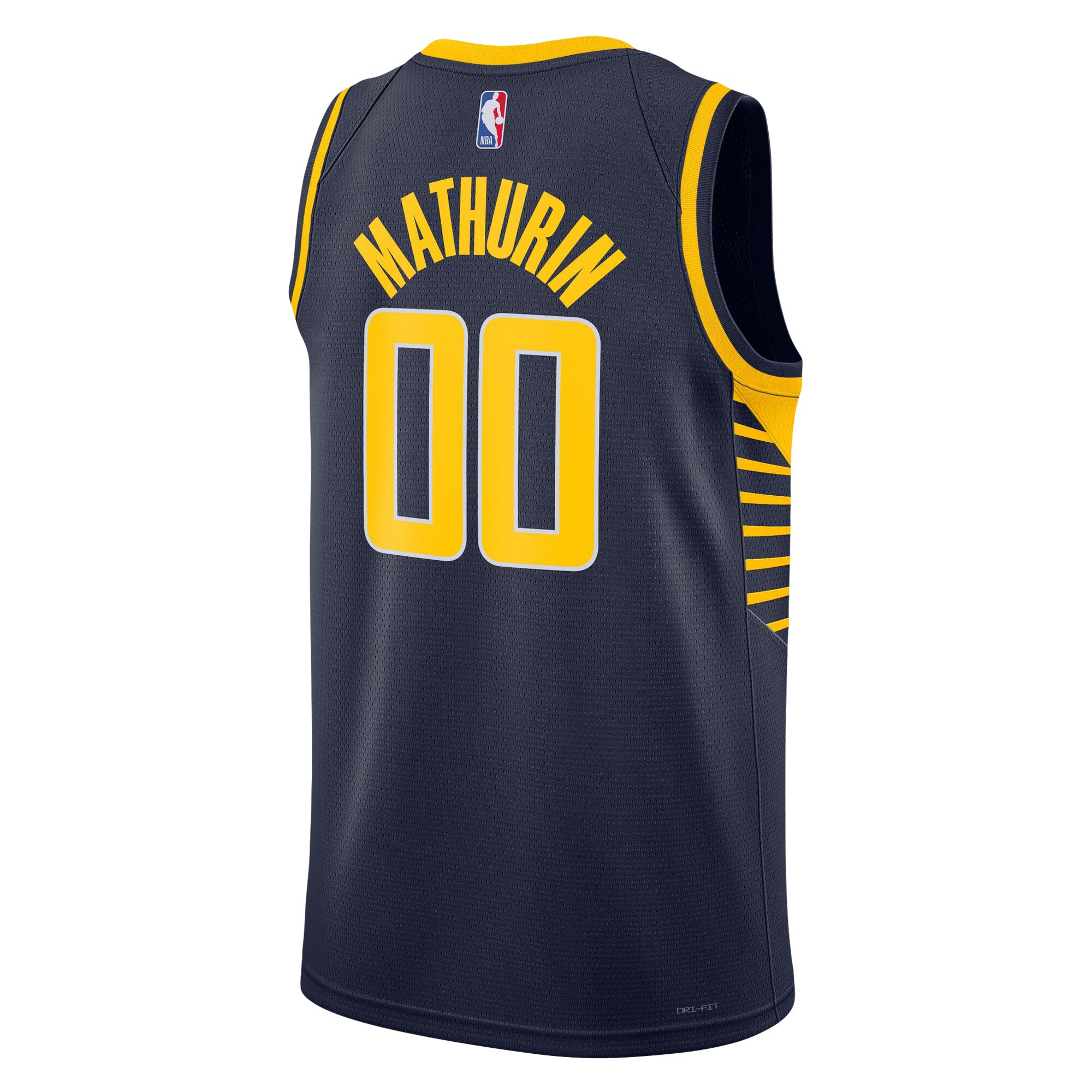 Unisex Indiana Pacers Bennedict Mathurin Navy Swingman Jersey - Icon Edition