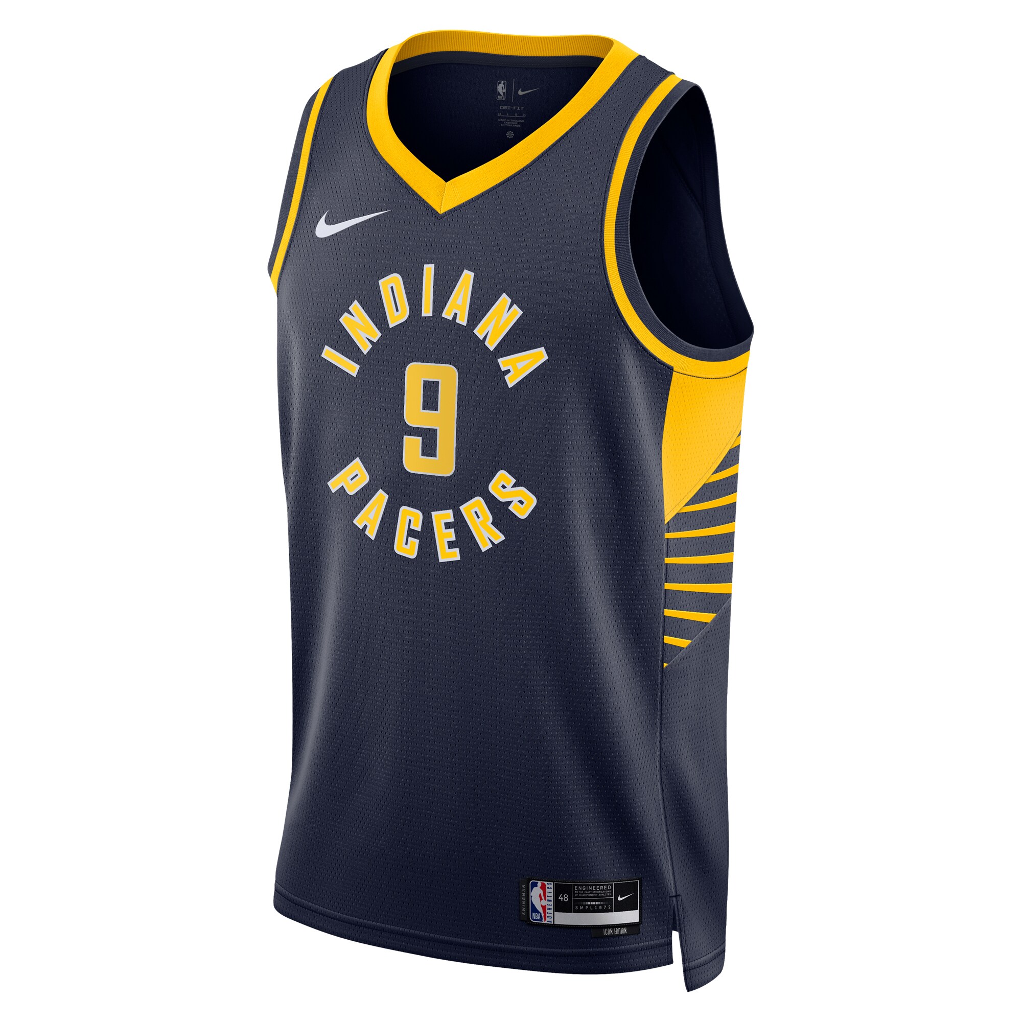 Unisex Indiana Pacers T.J. McConnell Navy Swingman Replica Jersey - Icon Edition