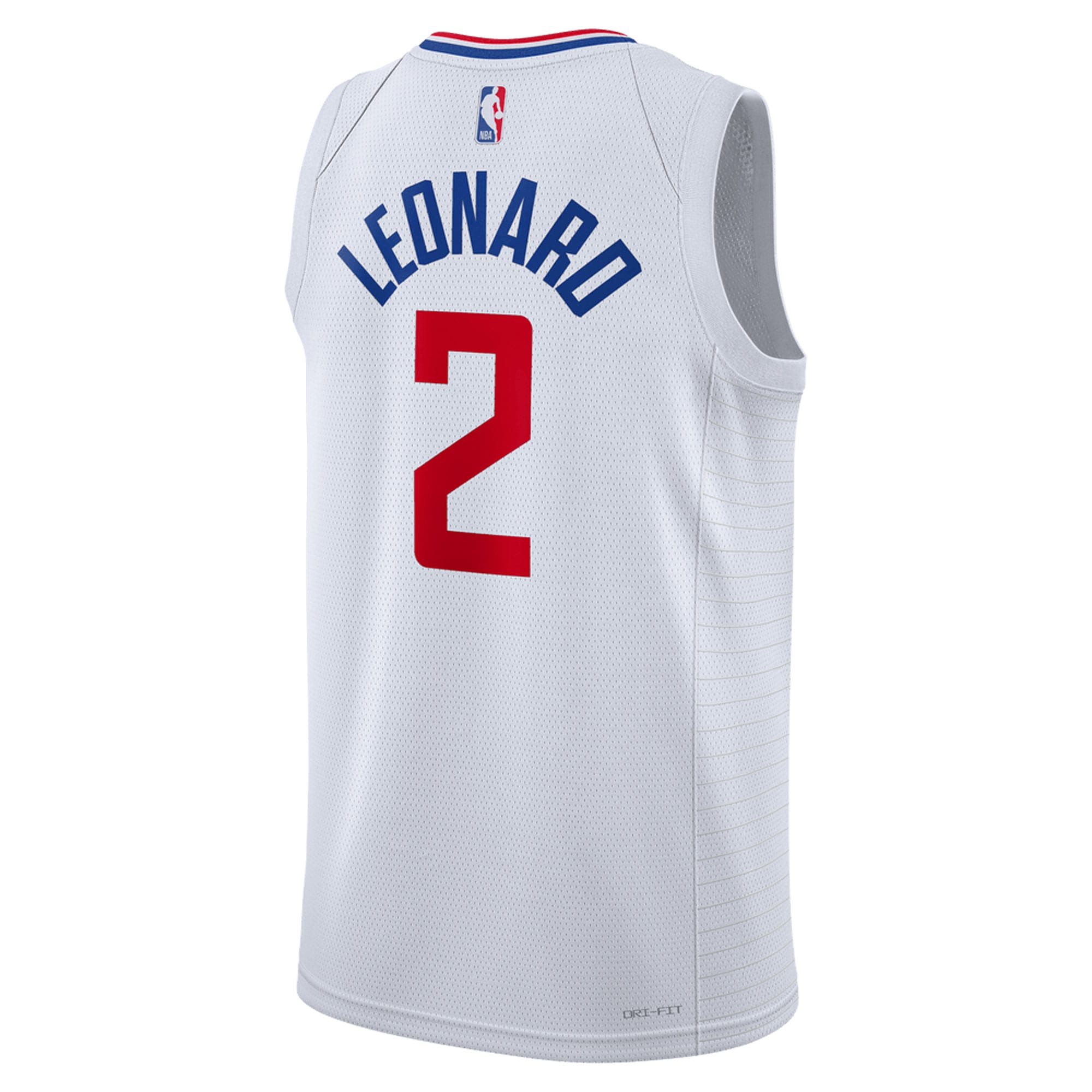 Unisex LA Clippers Kawhi Leonard White Swingman Jersey - Association Edition