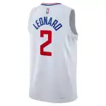 Unisex LA Clippers Kawhi Leonard White Swingman Jersey - Association Edition