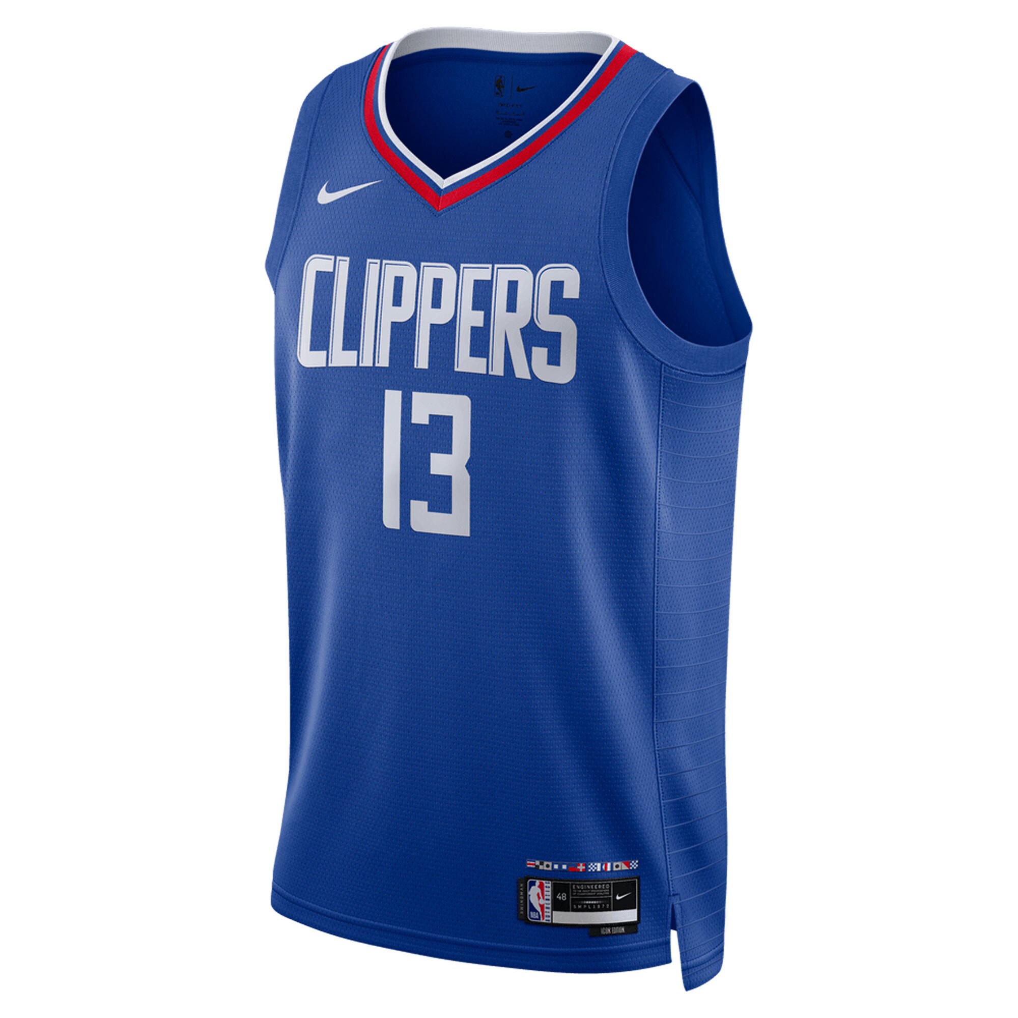Unisex LA Clippers Paul George Royal Swingman Jersey - Icon Edition
