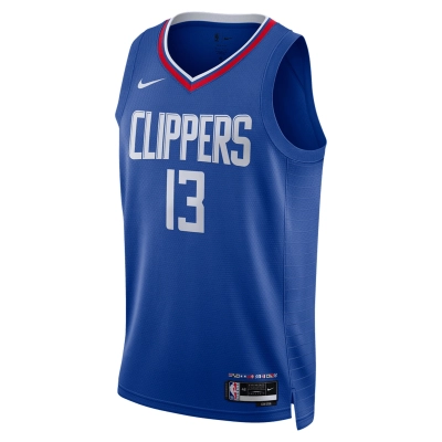 Unisex LA Clippers Paul George Royal Swingman Jersey - Icon Edition 02
