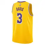 Unisex Los Angeles Lakers Anthony Davis Gold Swingman Jersey - Icon Edition