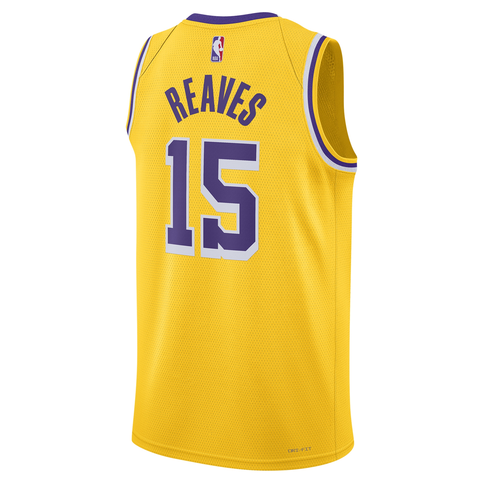 Unisex Los Angeles Lakers Austin Reaves Gold Swingman Jersey - Icon Edition