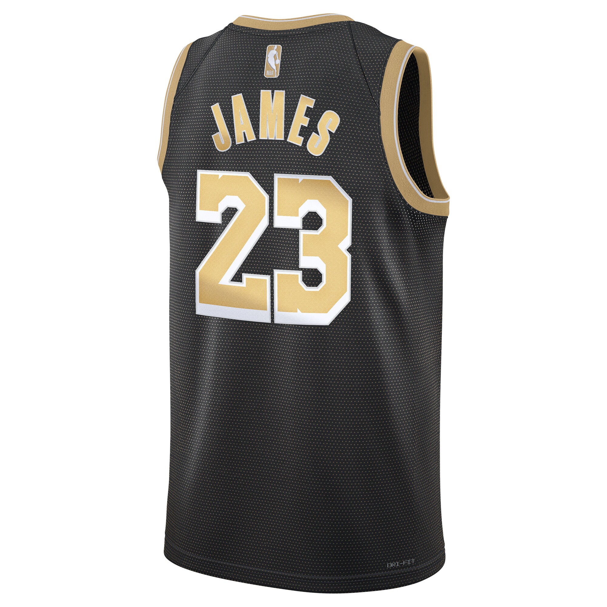 Unisex Los Angeles Lakers LeBron James Black Select Series Swingman Jersey