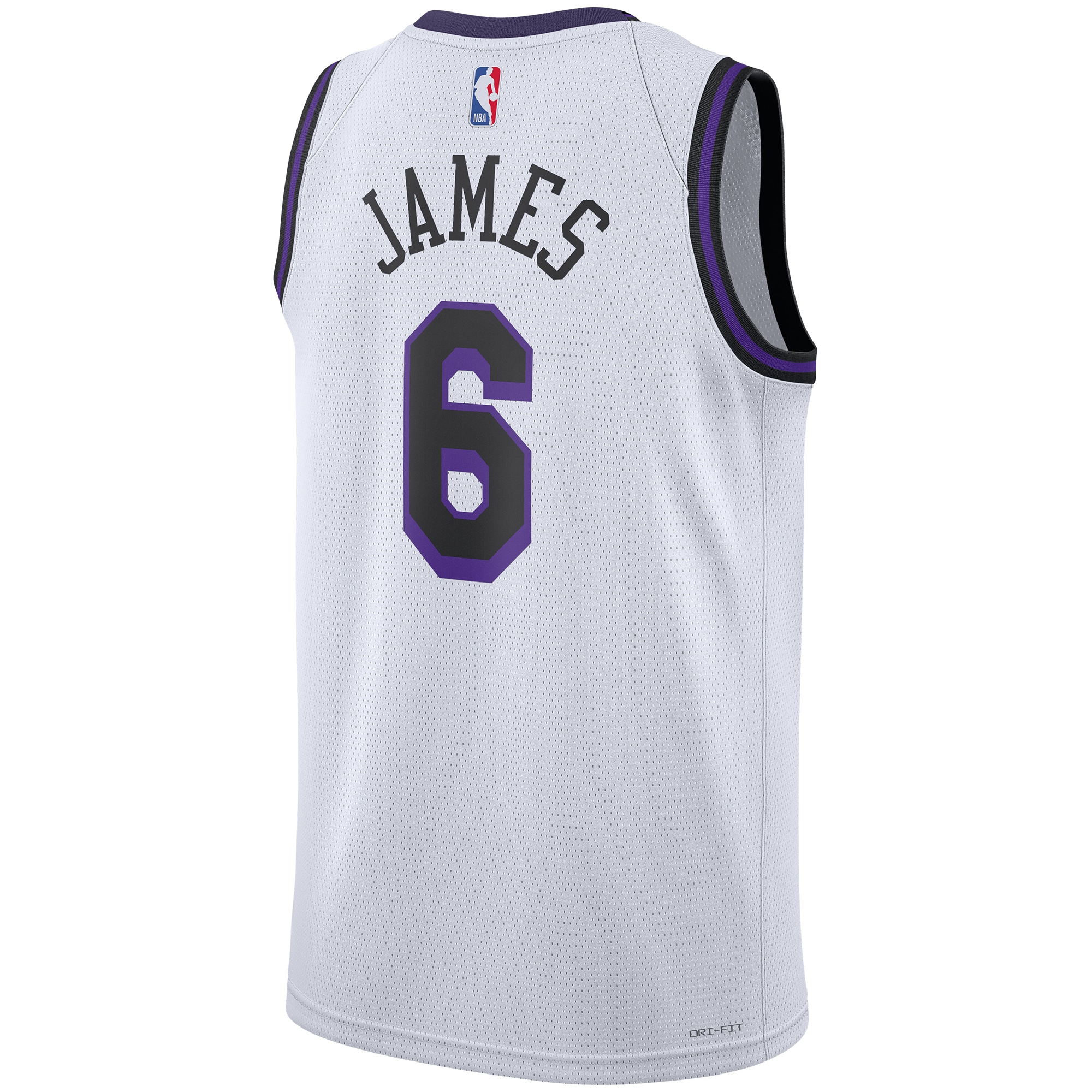 Unisex Los Angeles Lakers LeBron James White 2022/23 Swingman Jersey - City Edition