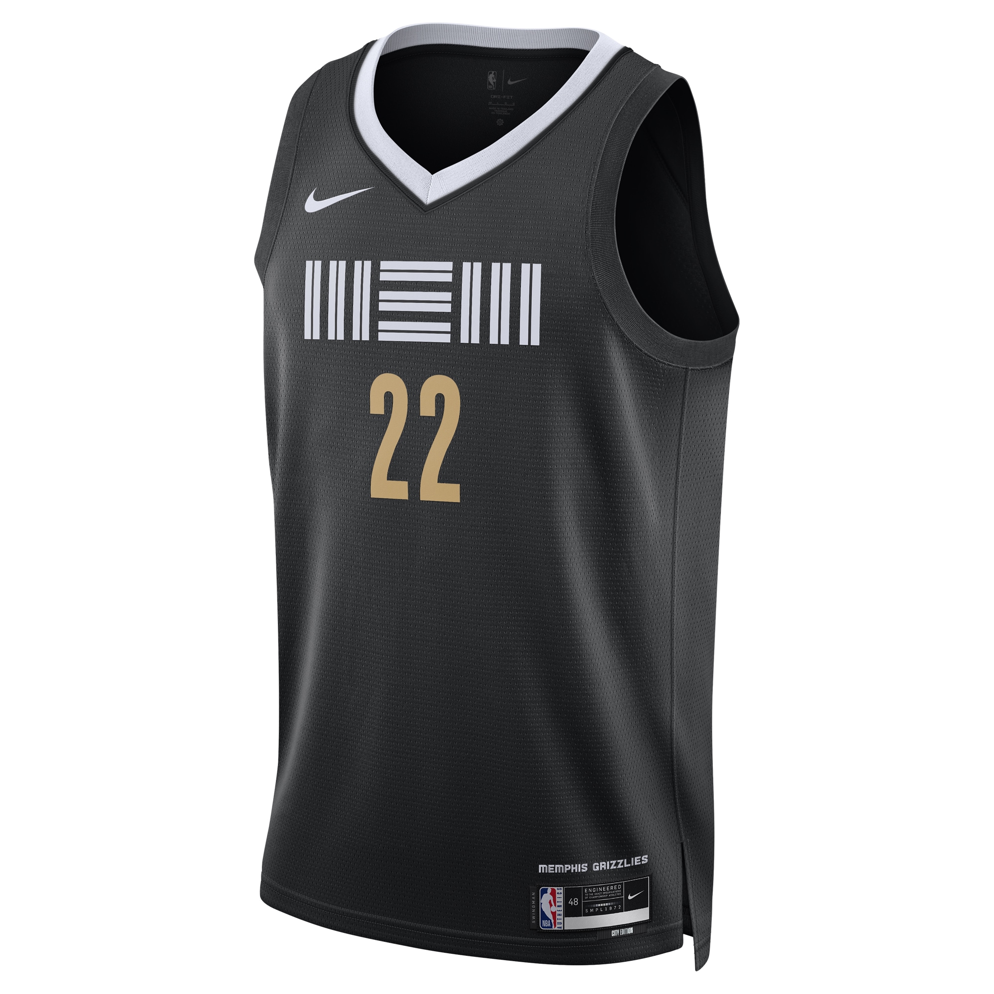 Unisex Memphis Grizzlies Desmond Bane Black 2023/24 Swingman Jersey - City Edition