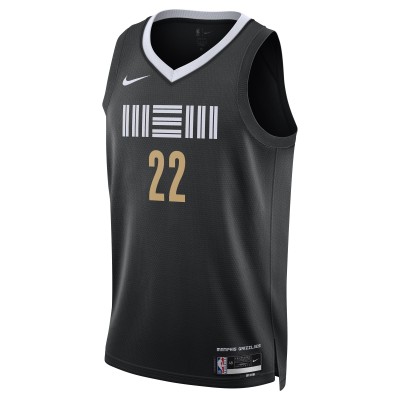 Unisex Memphis Grizzlies Desmond Bane Black 2023/24 Swingman Jersey - City Edition 02