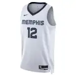 Unisex Memphis Grizzlies Ja Morant White Swingman Jersey - Association Edition