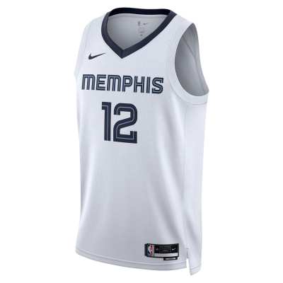 Unisex Memphis Grizzlies Ja Morant White Swingman Jersey - Association Edition 02