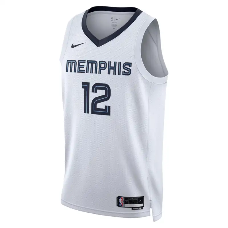 Unisex Memphis Grizzlies Ja Morant White Swingman Jersey - Association Edition