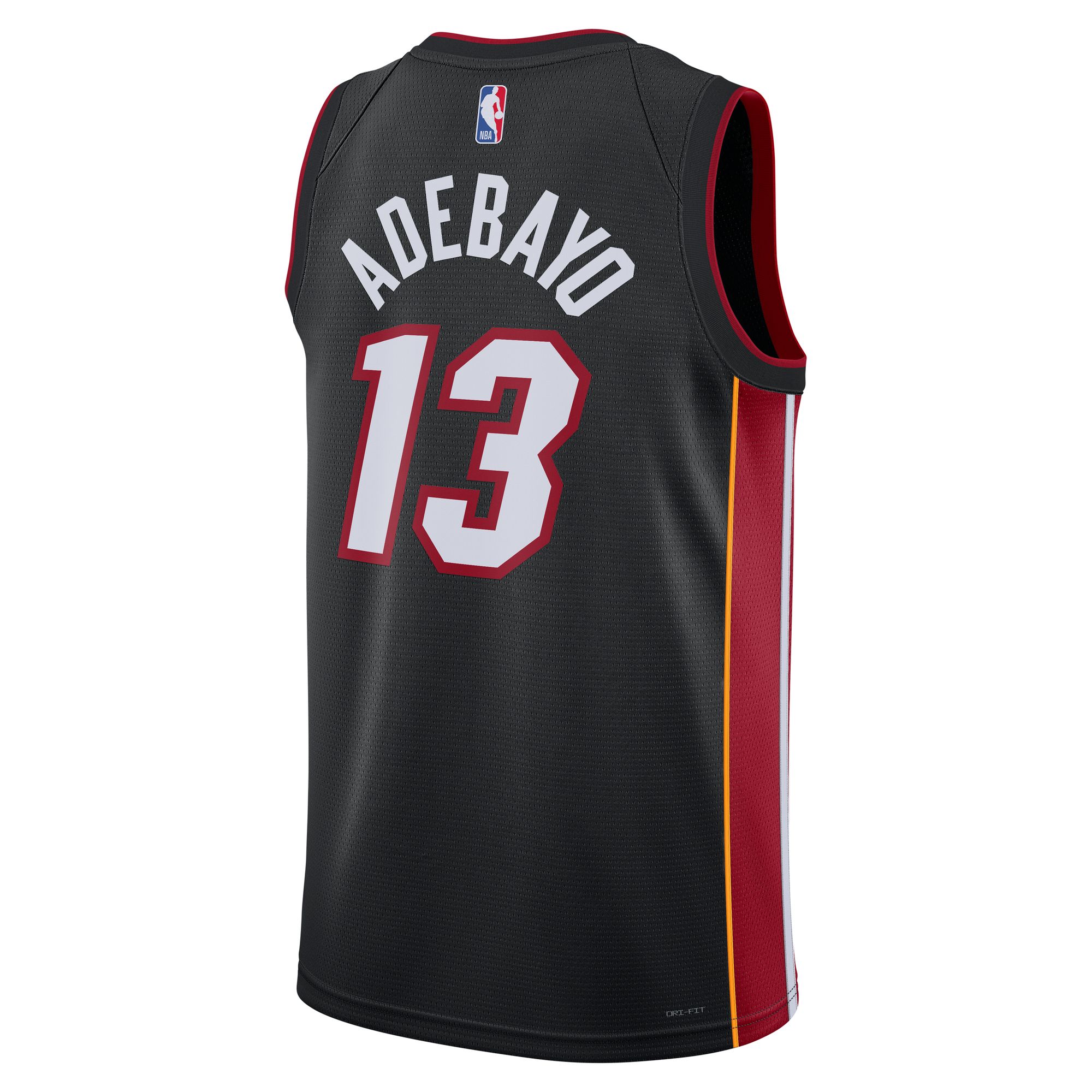 Unisex Miami Heat Bam Adebayo Black Swingman Jersey - Icon Edition