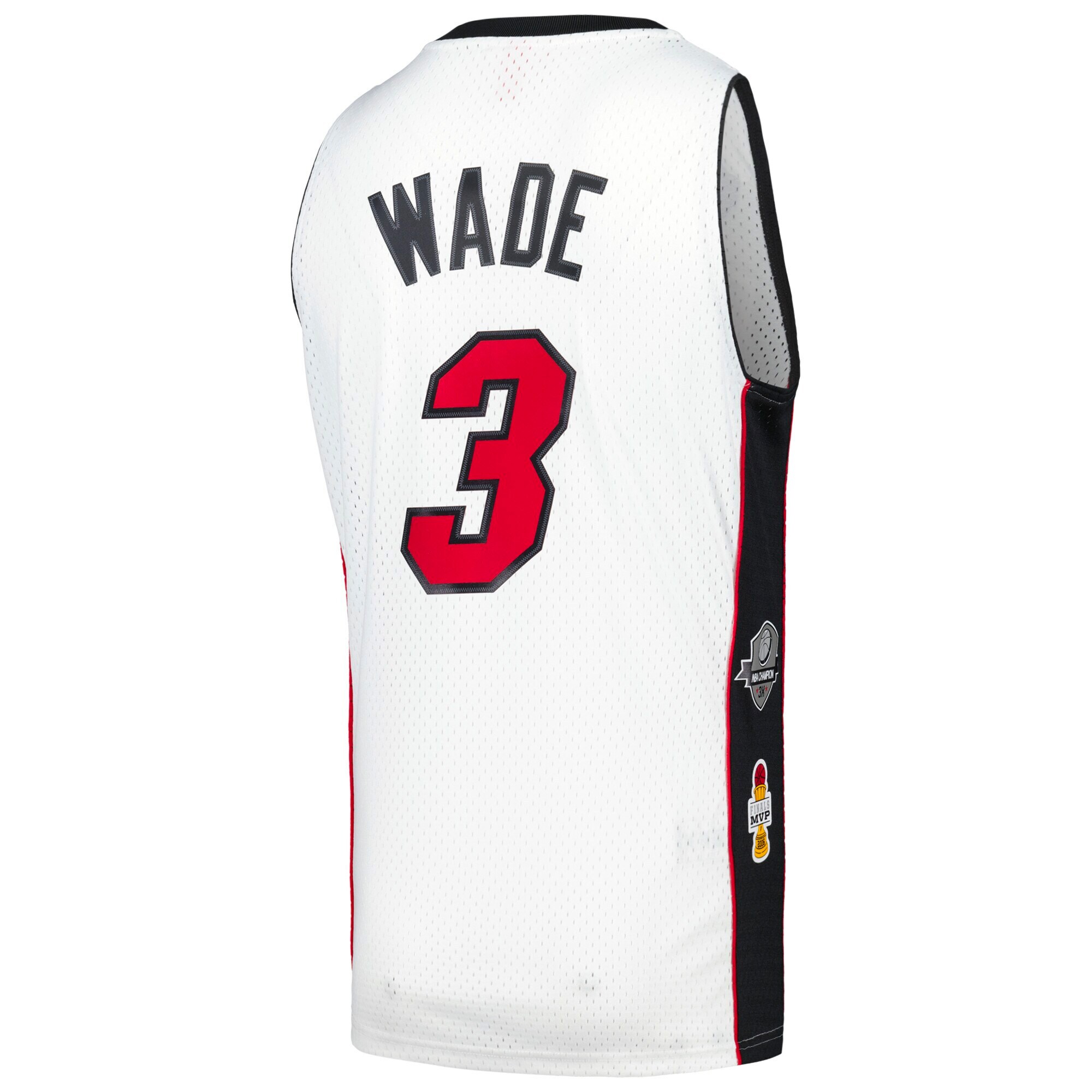 Unisex Miami Heat Dwyane Wade White Hall of Fame Class of 2023 Throwback Swingman Jersey