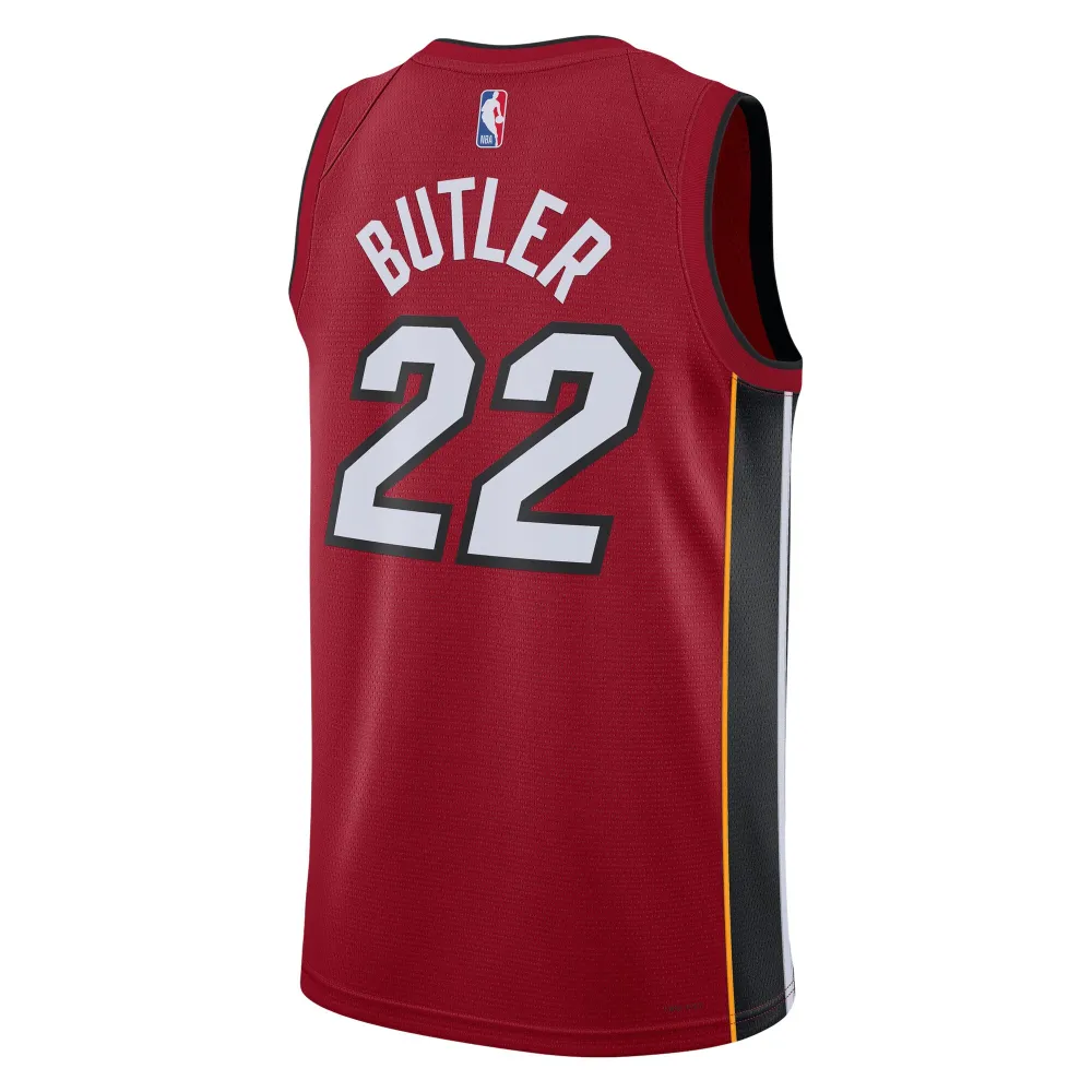 Unisex Miami Heat Jimmy Butler Red Swingman Jersey - Statement Edition