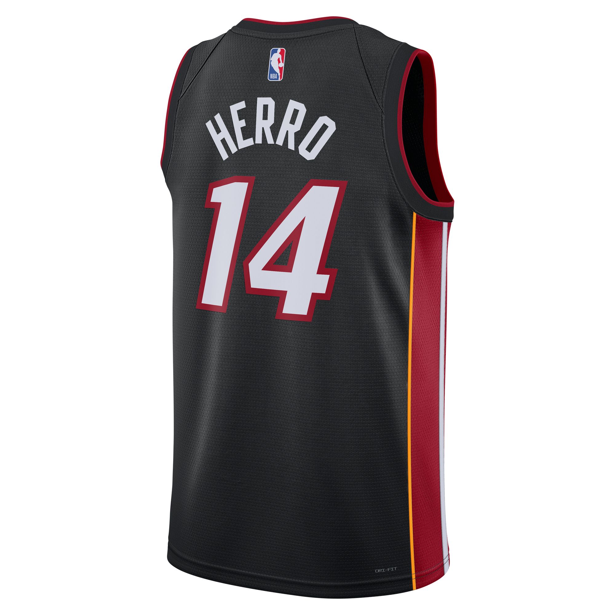 Unisex Miami Heat Tyler Herro Black Swingman Jersey - Icon Edition
