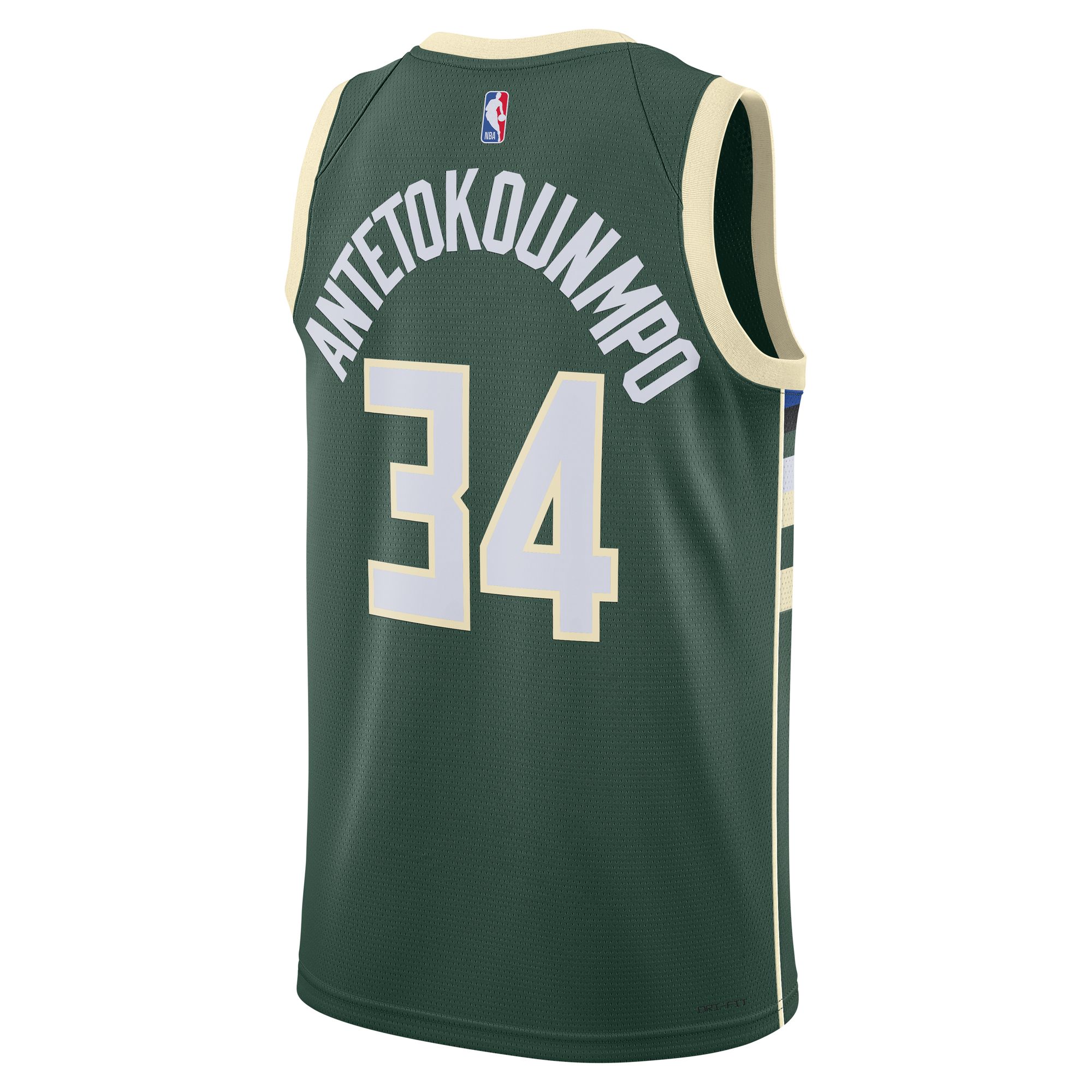 Unisex Milwaukee Bucks Giannis Antetokounmpo Hunter Green Swingman Jersey - Icon Edition