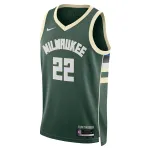 Unisex Milwaukee Bucks Khris Middleton Hunter Green Swingman Jersey - Icon Edition
