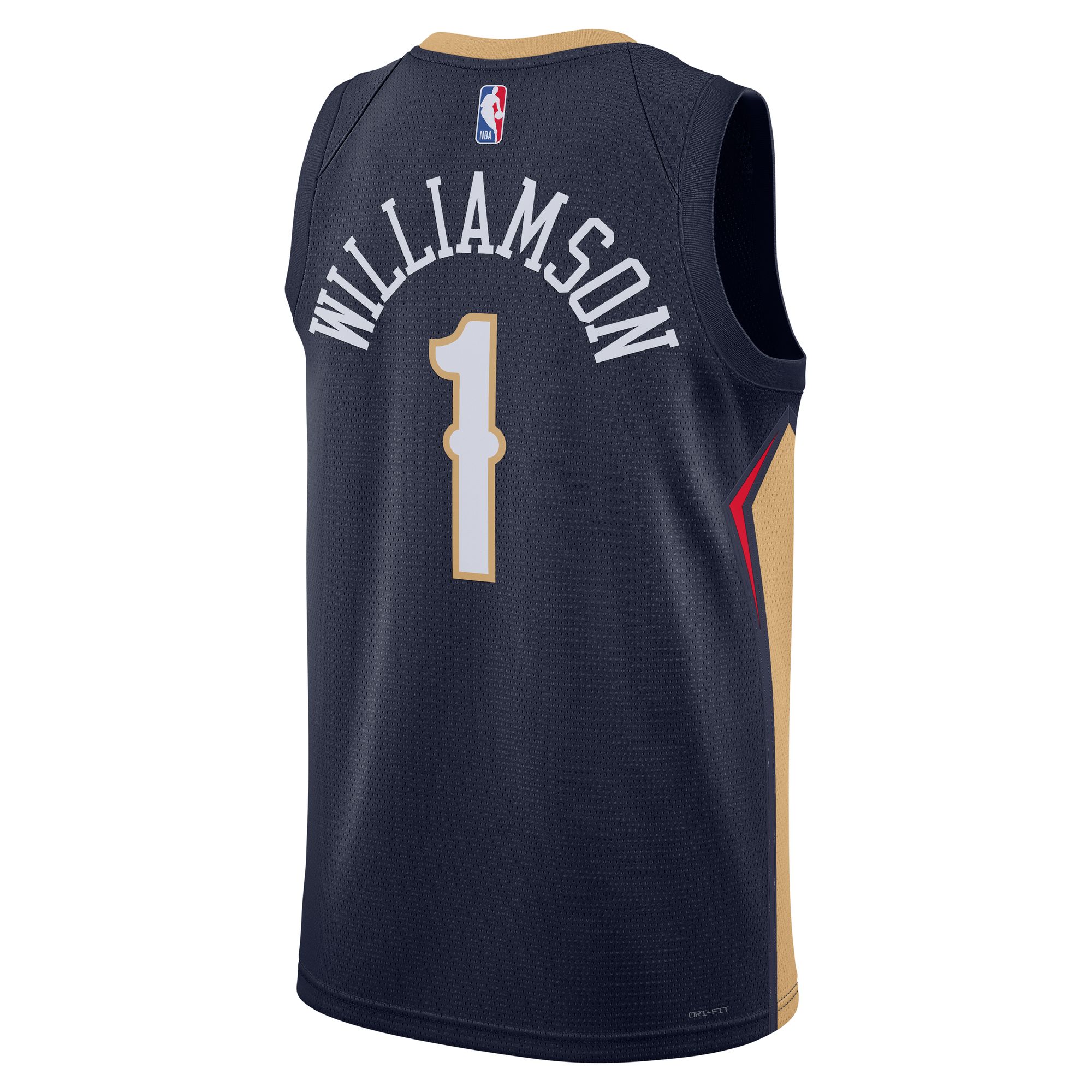 Unisex New Orleans Pelicans Zion Williamson Navy Swingman Jersey - Icon Edition