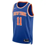 Unisex New York Knicks Jalen Brunson Blue Swingman Jersey - Icon Edition