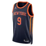 Unisex New York Knicks RJ Barrett Navy Swingman Jersey - Statement Edition