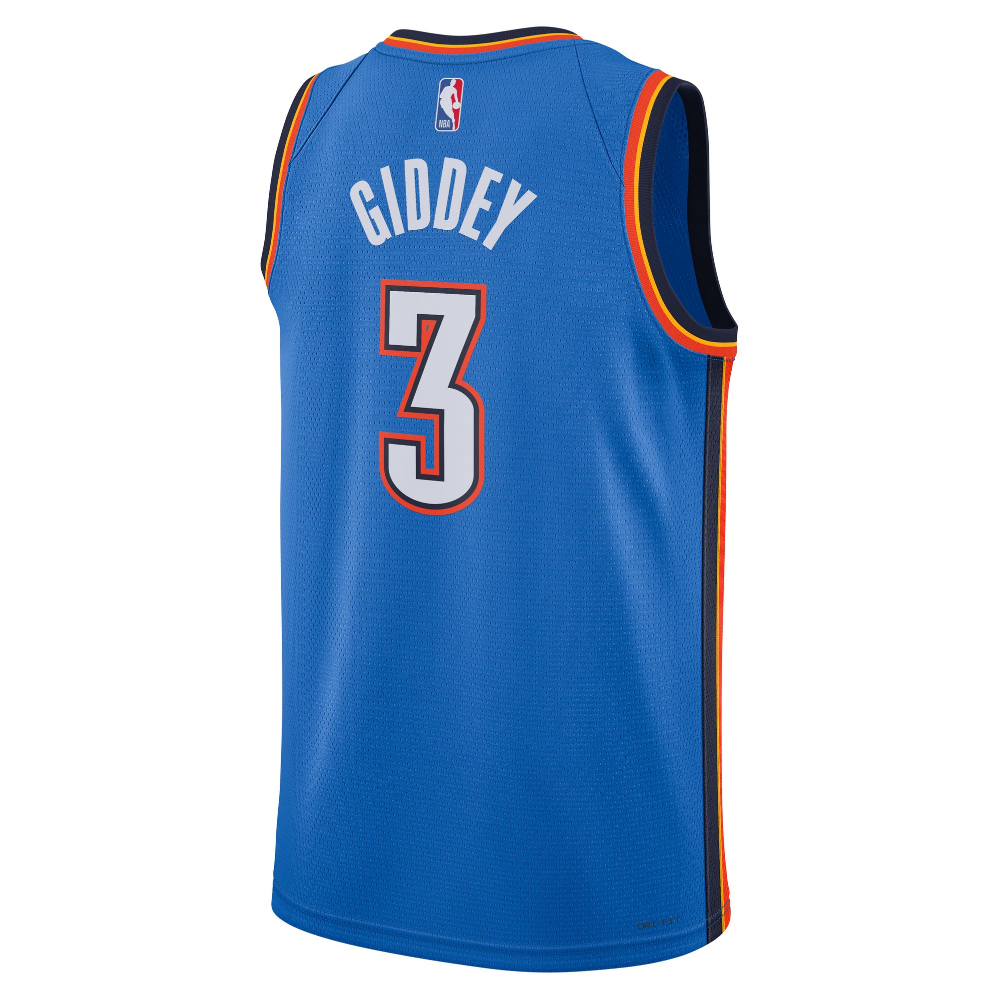 Unisex Oklahoma City Thunder Josh Giddey Blue Swingman Jersey - Icon Edition