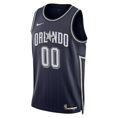 Unisex Orlando Magic Navy 2023/24 Custom Swingman Jersey - City Edition 02