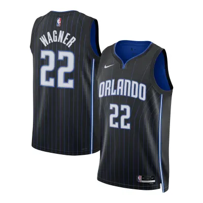 Unisex Orlando Magic Franz Wagner Black Swingman Jersey - Icon Edition 01