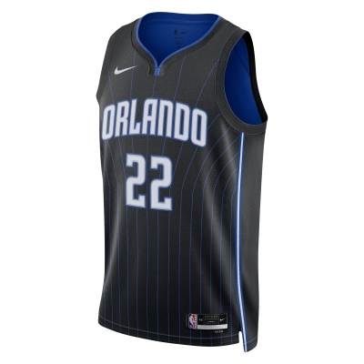 Unisex Orlando Magic Franz Wagner Black Swingman Jersey - Icon Edition 02